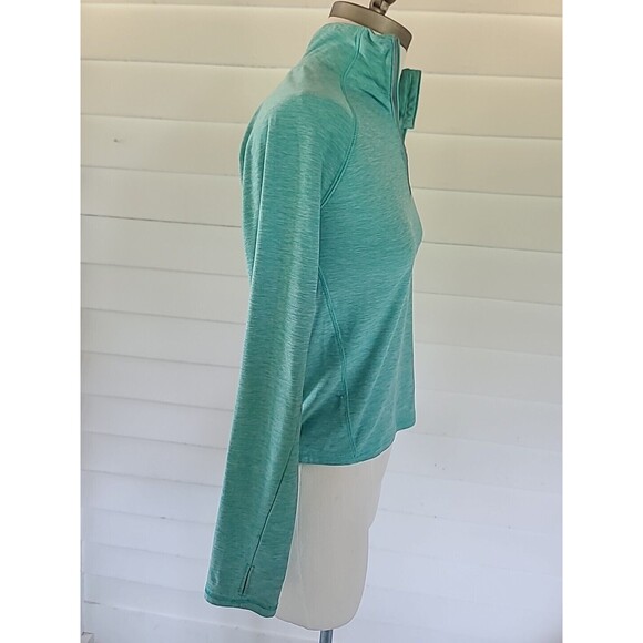 Old Navy Active Large Girls Long Sleeve Top Aqua - Picture 4 of 12